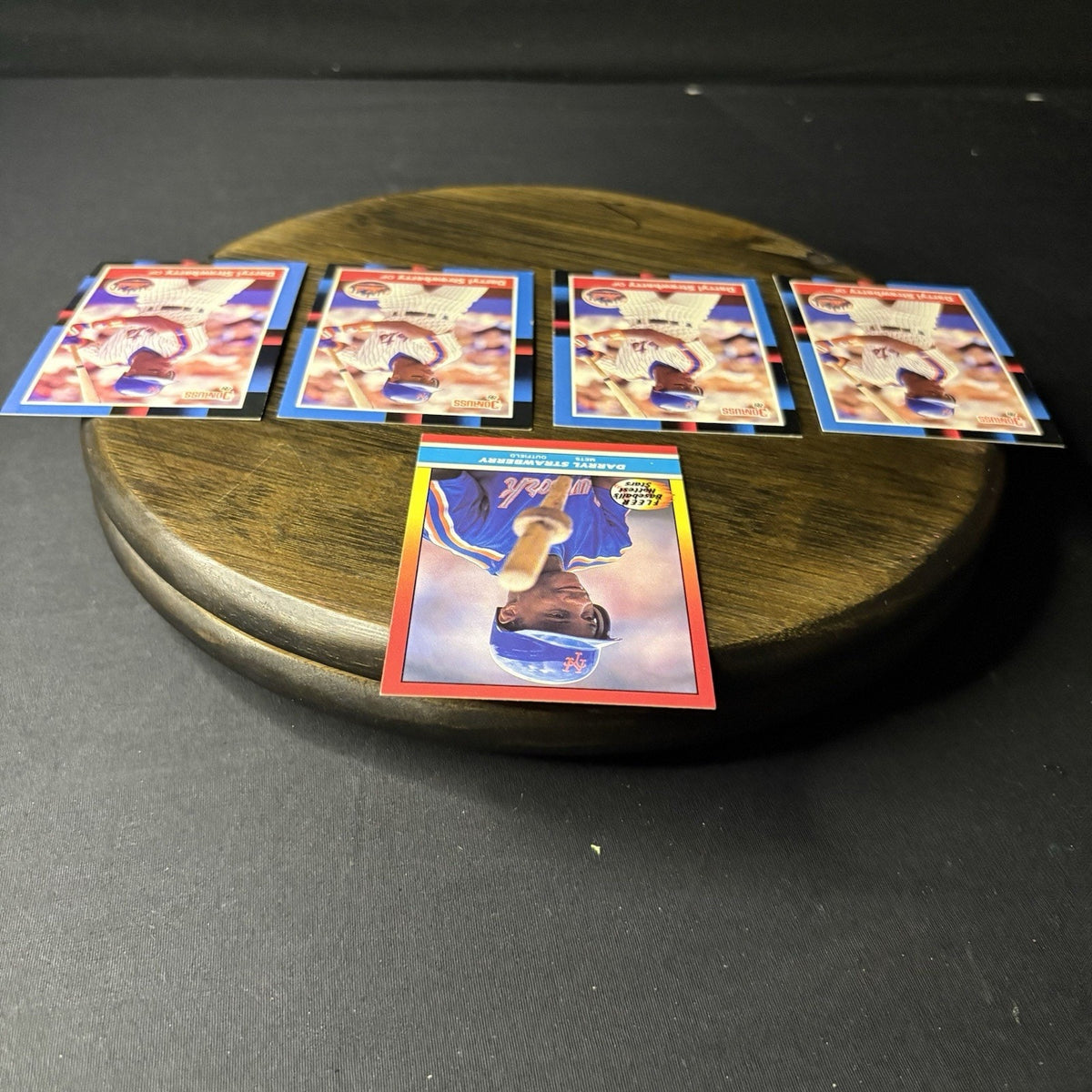 Darryl Strawberry Lot (5) Baseball Cards 1988 Fleer HIGH GRADE New York Mets MLB