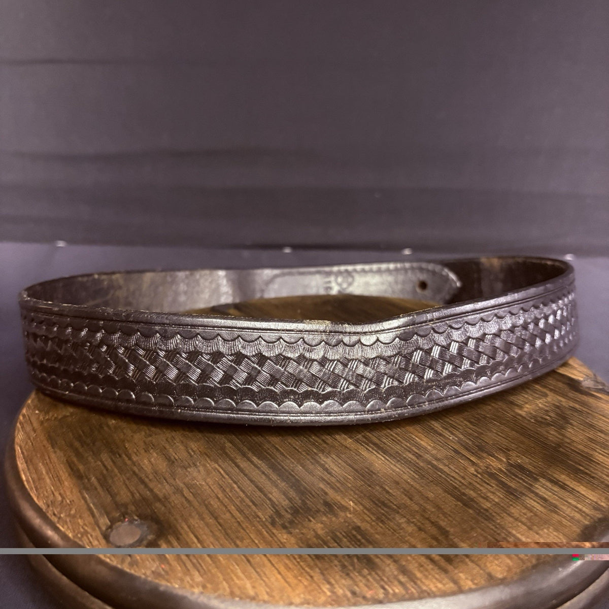 Aker Duty Belt Size 32" B16 Made In San Diego, California USA Hook & Loop