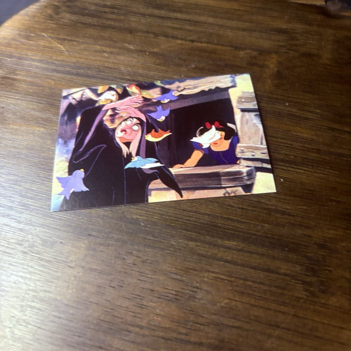 1994 SkyBox Snow White Trading Card #47 "Sensing Danger" High Grade, See Photos