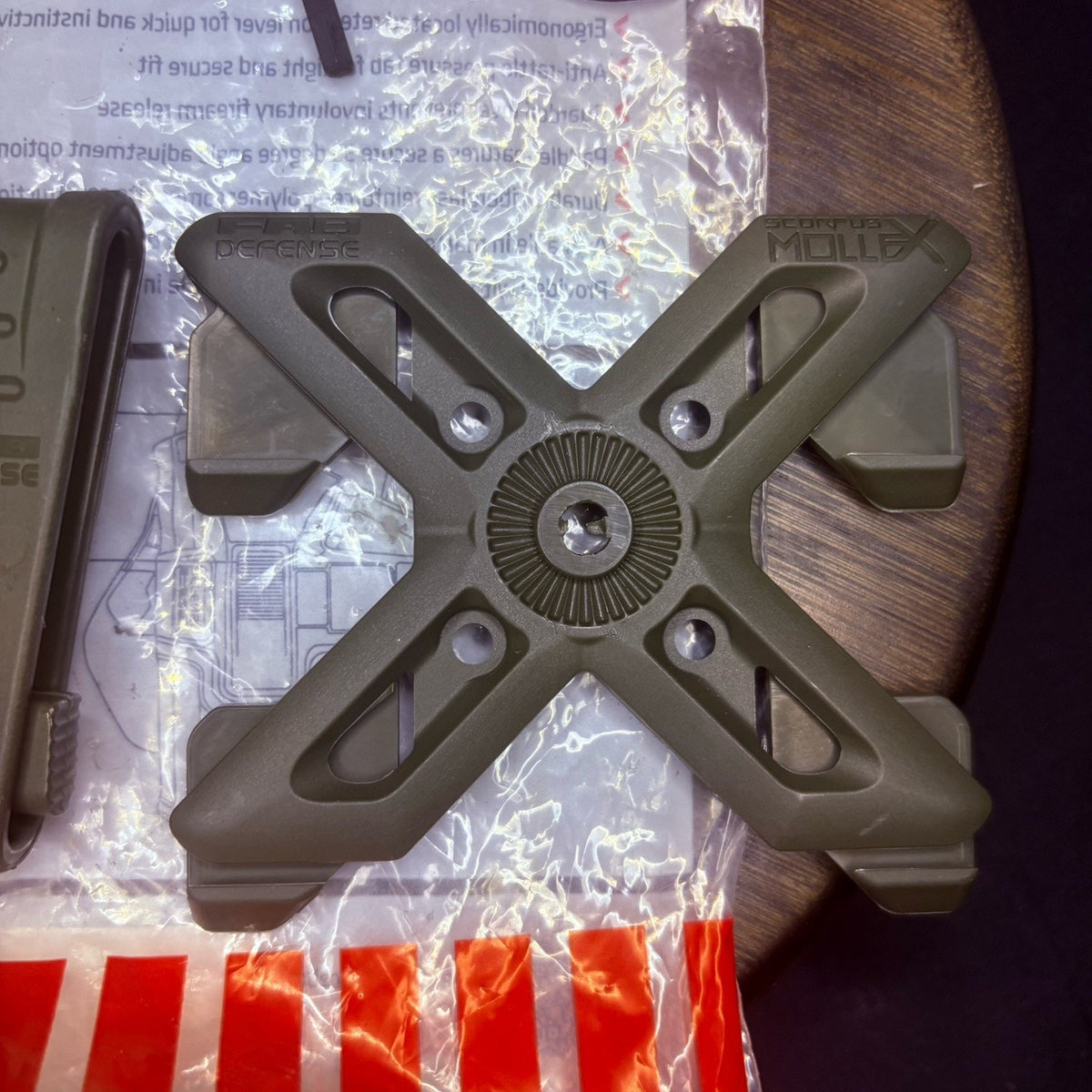 FAB Defense G-9 Scorpus GLOCK Retention Belt Loop Holster Attachment