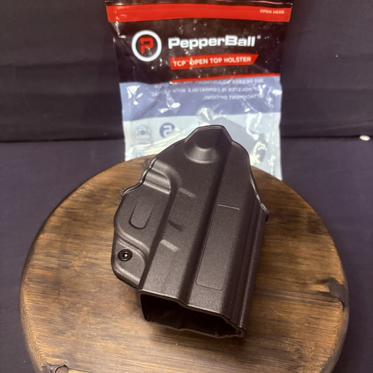 Pepper Ball TCP Holster Swivel Belt Loop Back Open Top Cytac Black