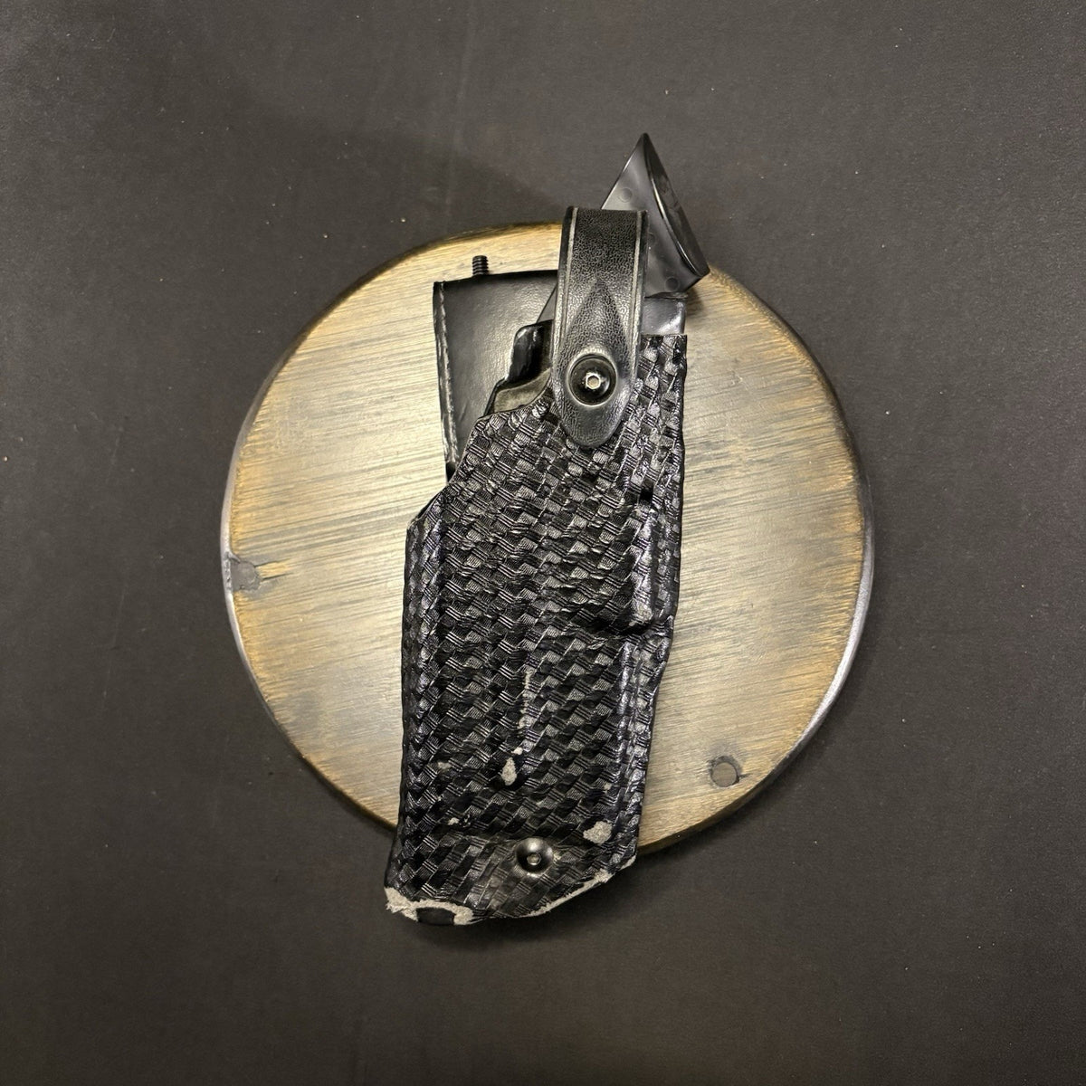 Safariland Glock 17/22 Duty Holster RH Basketweave 6360-832 w/ ITI M3 Light