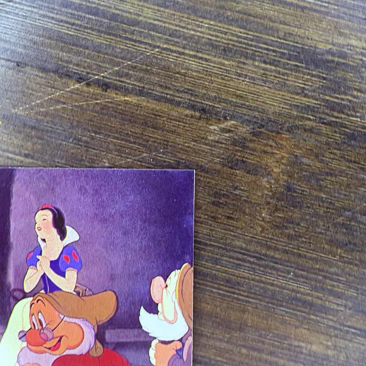 1993 Disney Snow White Trading Card #43 "A Princess' Story" High Grade See Photo