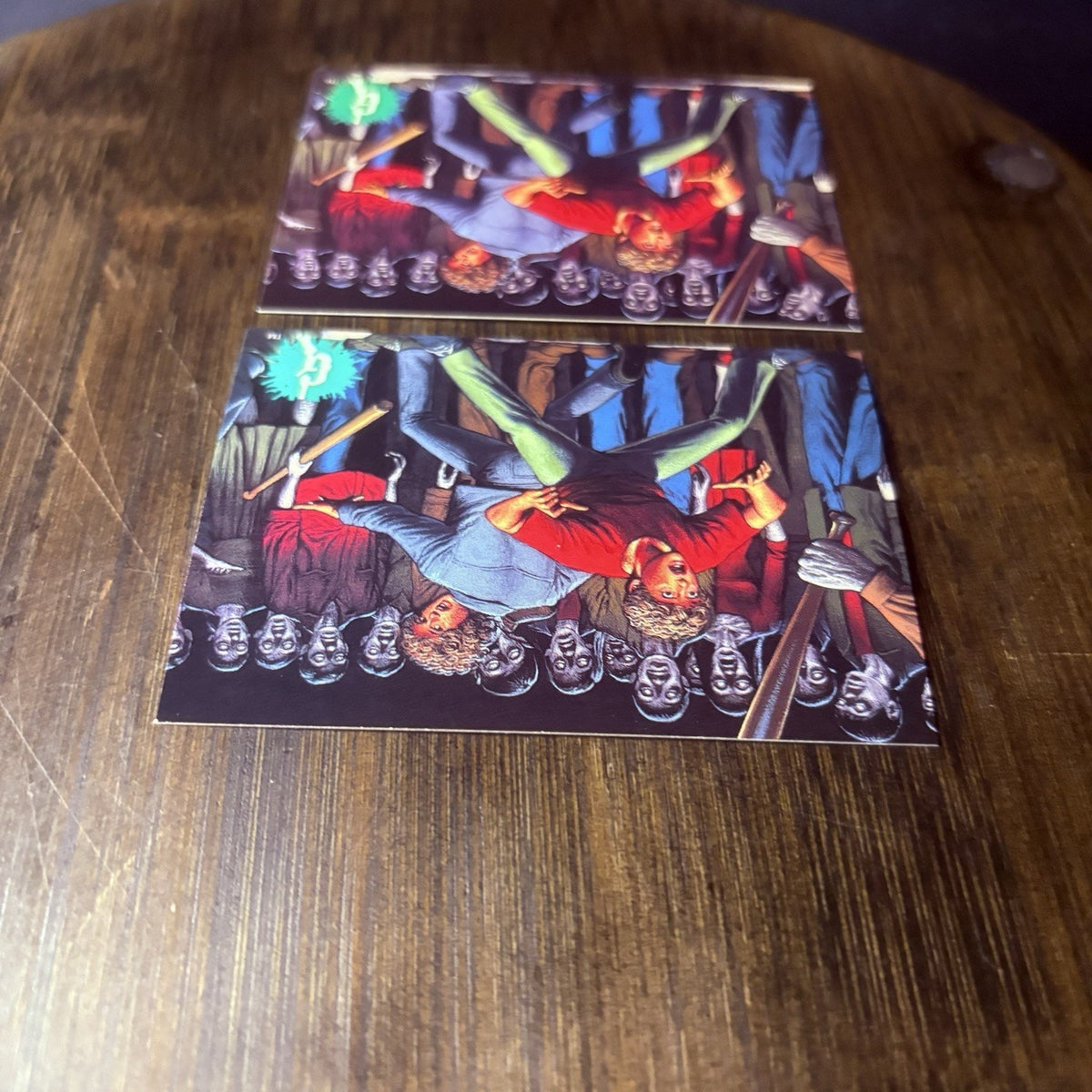 1996 Goosebumps Circle Of Doom #2 Lot Of (2) High Grade Trading Card, See Photos