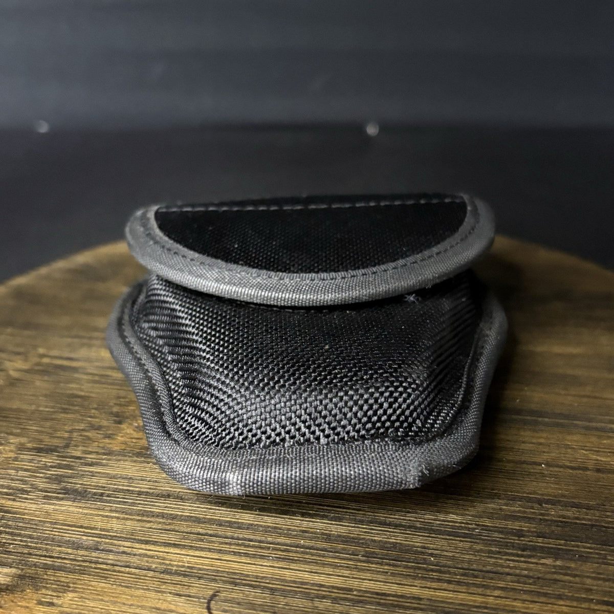 Hero's Pride Nylon Chain Handcuff Case - Black - Duty Belt