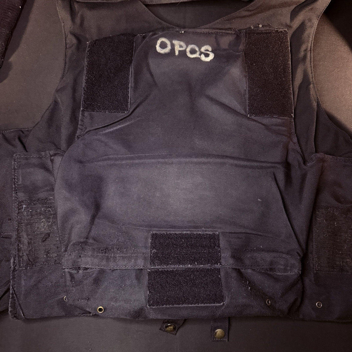 Tactical Plate Carrier Vest Size XXL Black w/Plate Pockets & MOLLE