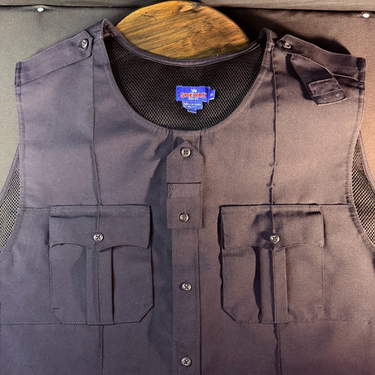 Spiewak Tactical Carrier Vest Soft Armor Vest Navy Size 3XL Mesh Vented Duty