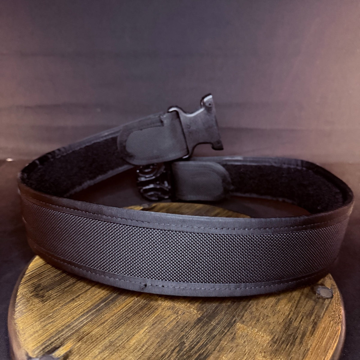 Bianchi Duty Belt 28"- 34" Accumold 7210 Black Nylon Cop-Lok Buckle 2.25"