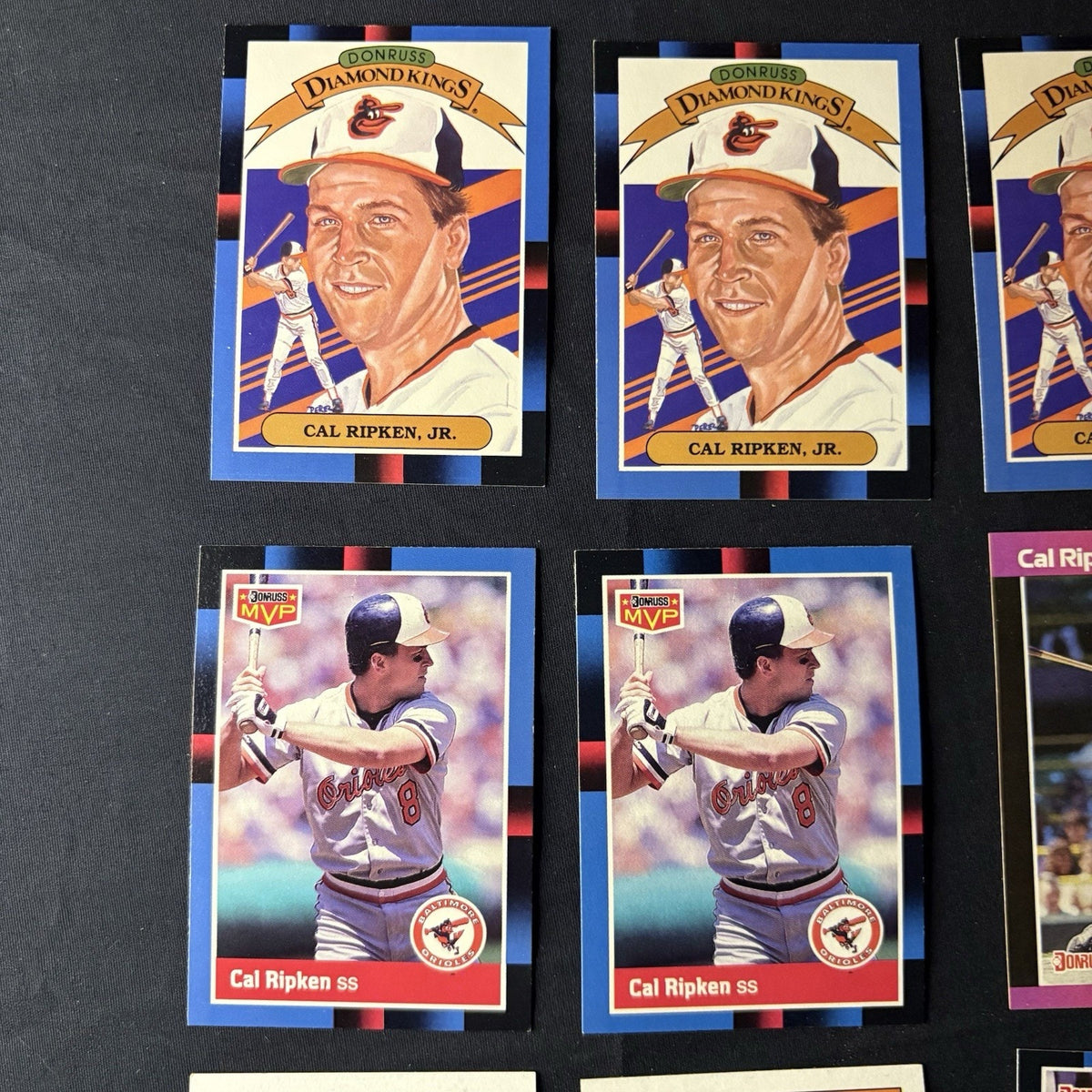 Cal Ripken Jr. 1988 Lot (15) High Grade Card Baltimore Orioles HOF Topps Donruss