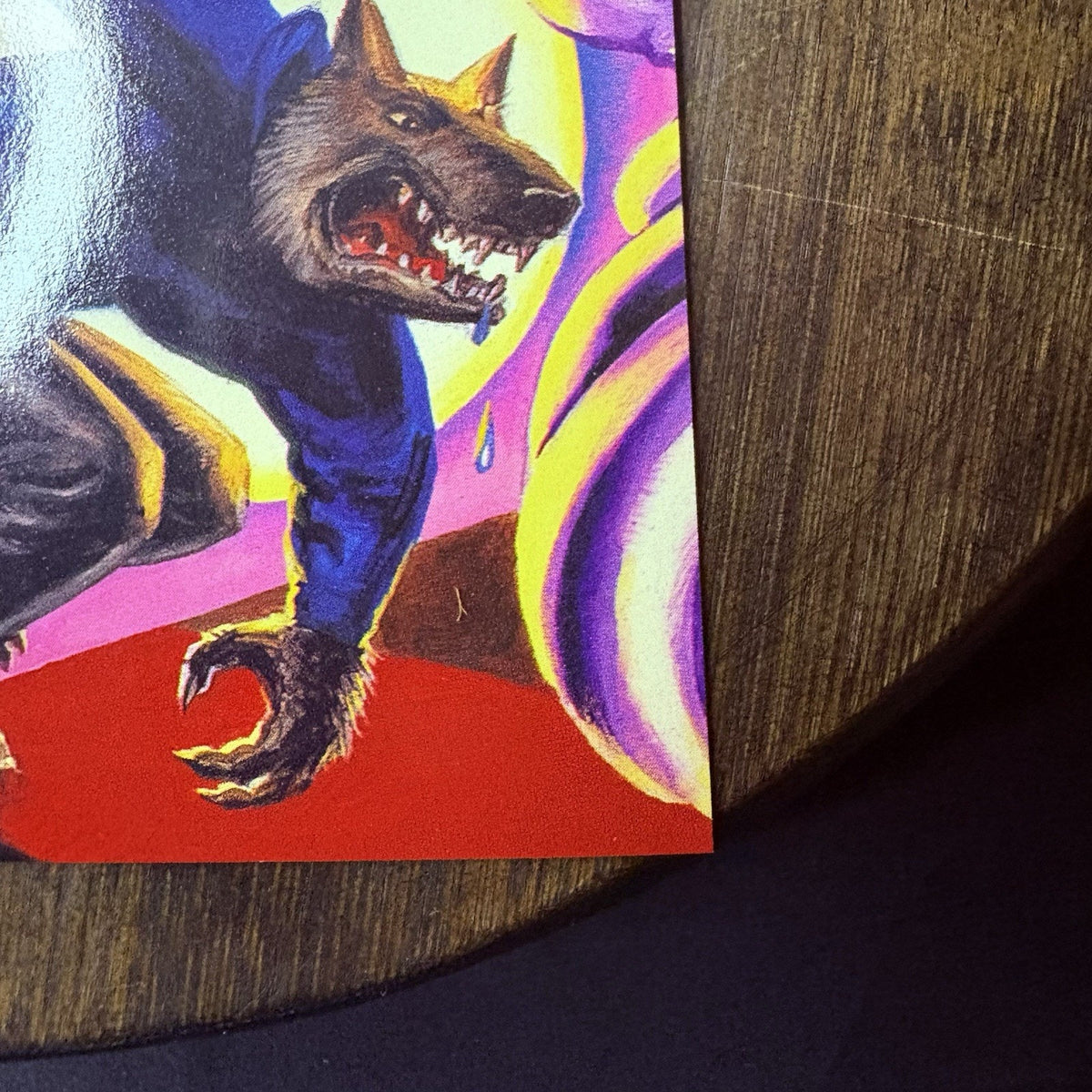 1996 Goosebumps #38 Werewolf Lot Of (4) High Grade Topps Trading Cards See Photo