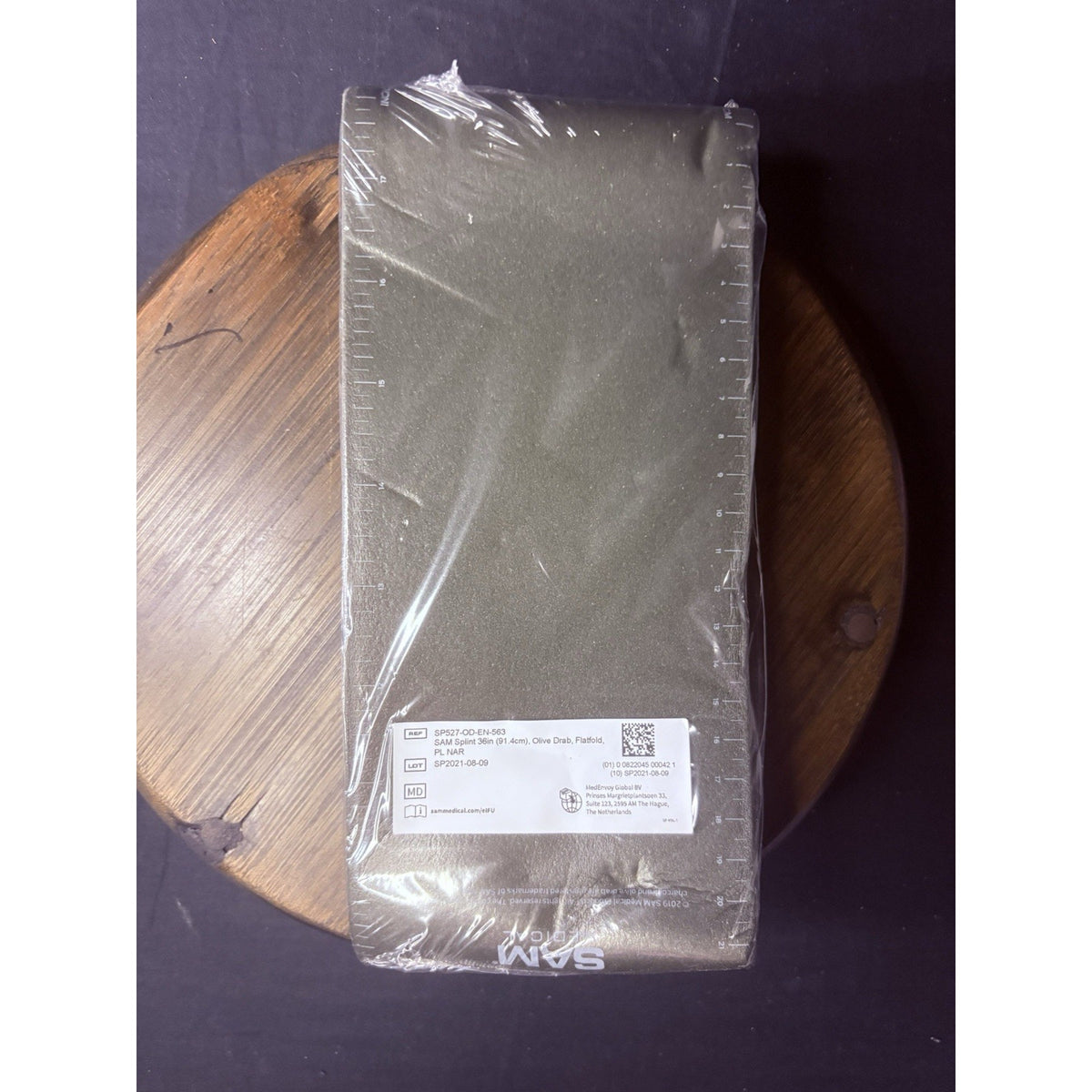 36" SAM Splint II For First Aid Kit, Gray SAM Splints, Army Style for Trauma