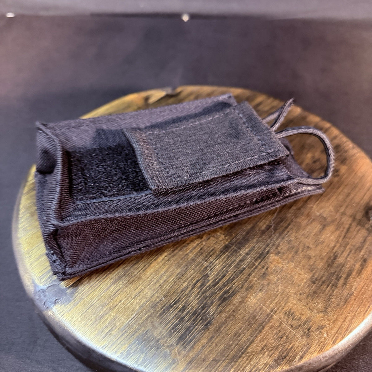 MOLLE Radio Pouch Tactical Black Nylon Made In USA Two Way Radio Holder Carrier