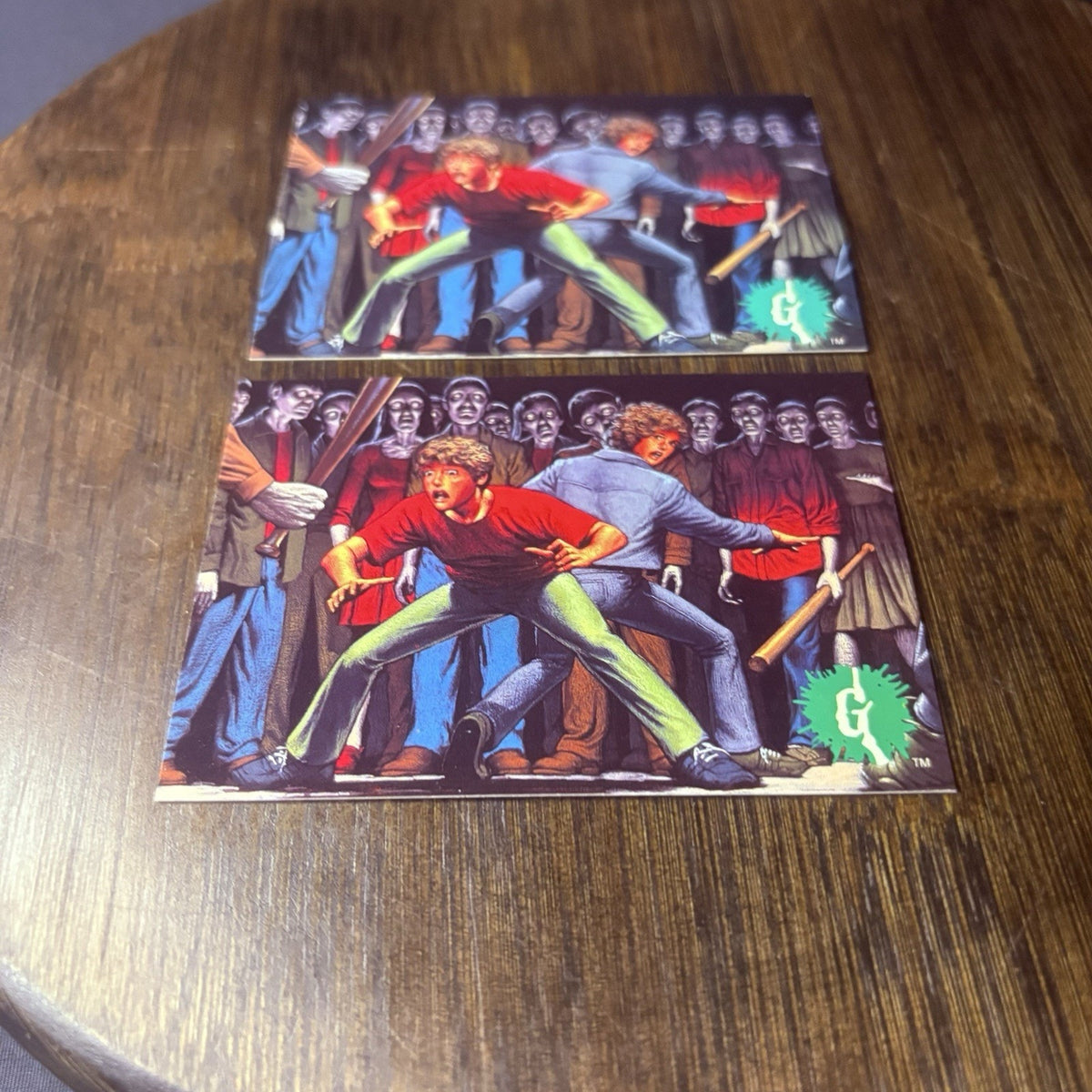 1996 Goosebumps Circle Of Doom #2 Lot Of (2) High Grade Trading Card, See Photos