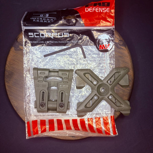 FAB Defense G-9 Scorpus GLOCK Retention Belt Loop Holster Attachment