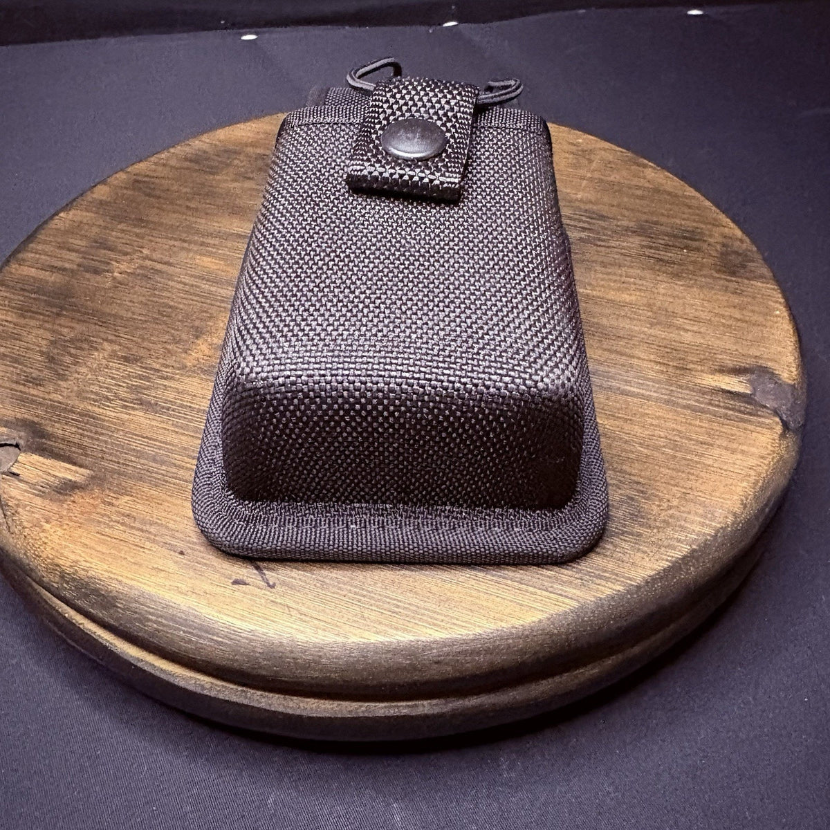 Bianchi 8014 Universal Radio Carrier Pouch Holder Black 2.25" Belt Loop