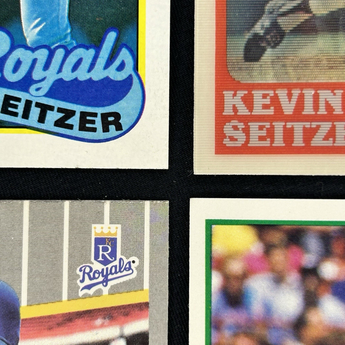 Kevin Seitzer (Lot Of 6) Trading Cards #670, #17, #292, #55, #238, Diamond Kings