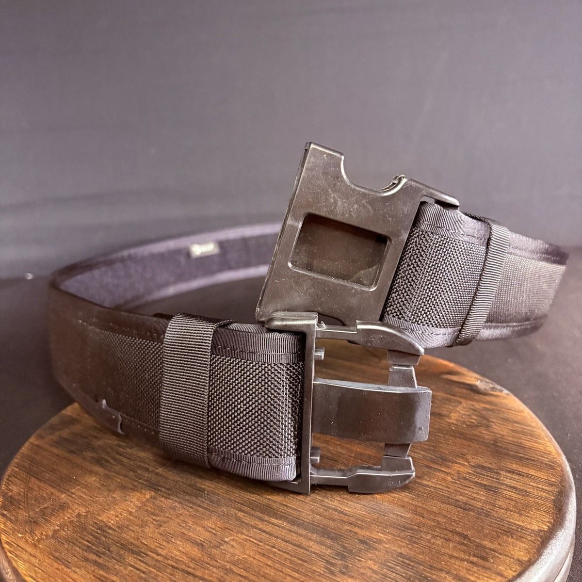 Galls Duty Belt Size 46”- 50” Black Nylon 2.25” Wide