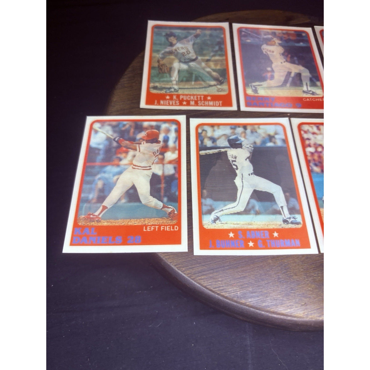 Vintage 1988 Hologram Sportflics (Lot of 7) Rare High Grade Card BO JACKSON