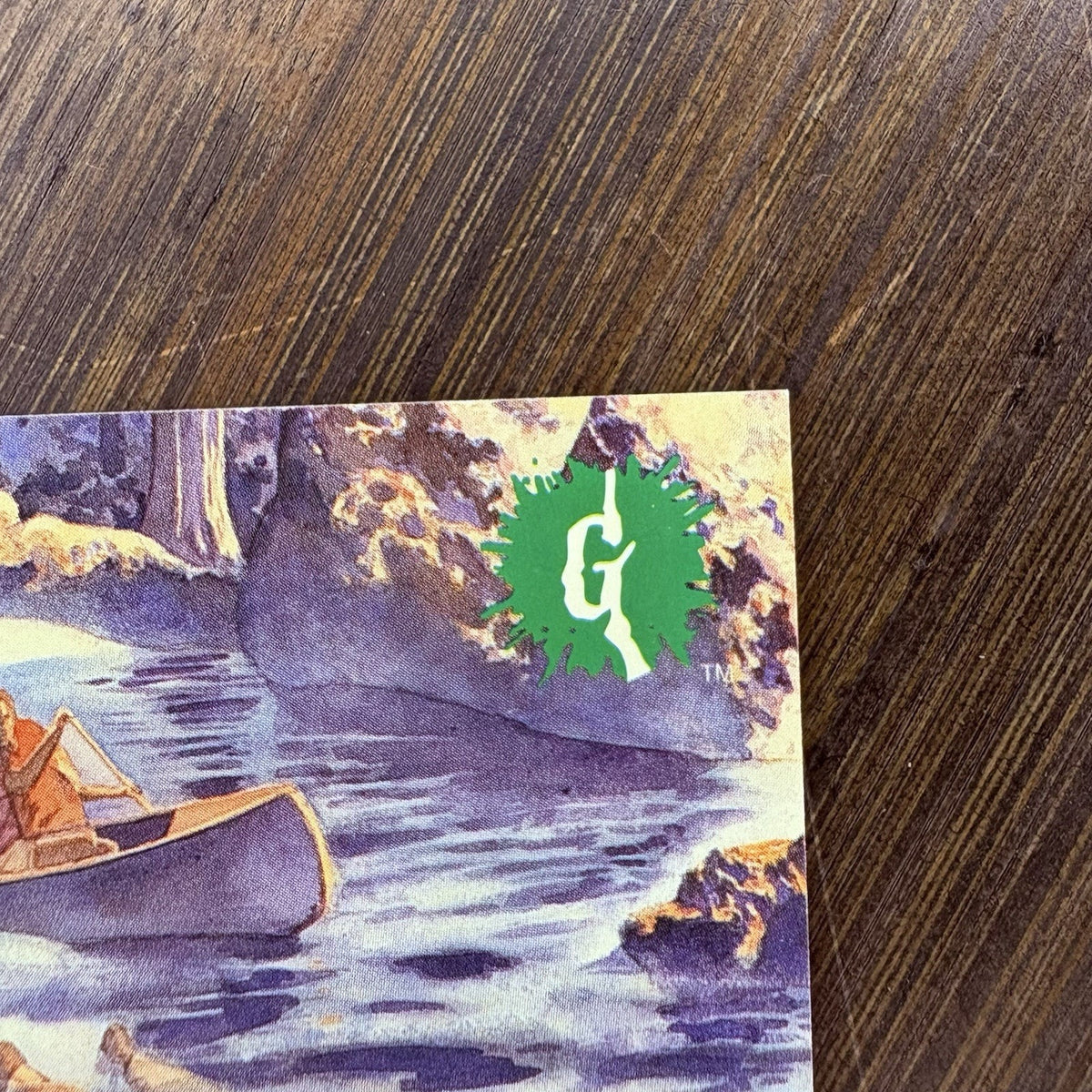 1996 Topps Goosebumps #27 Raging River Rescue! High Grade Trading Card See Photo