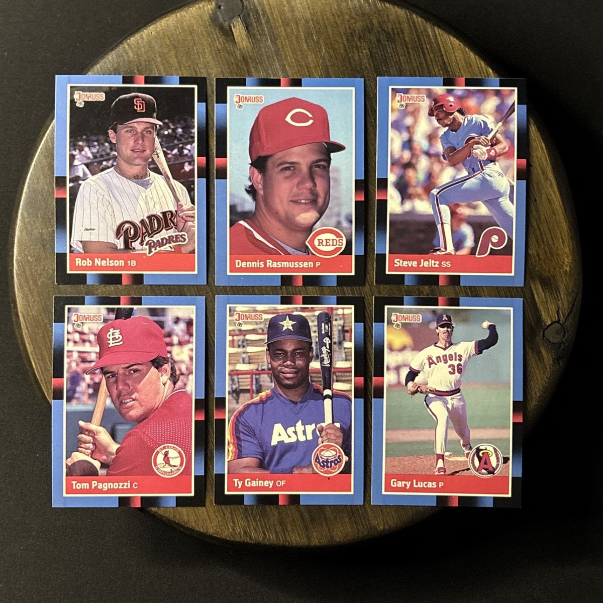 Donruss 1988 High Grade Cards #574, #575, #576, #577, #578, #579 (Lot of 6)