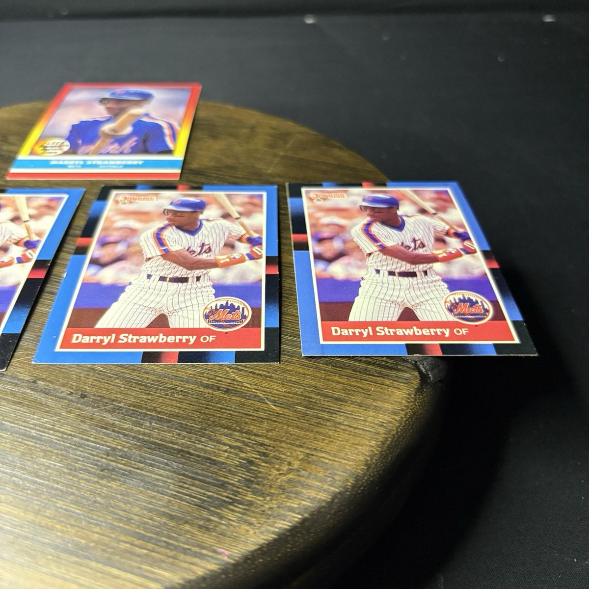 Darryl Strawberry Lot (5) Baseball Cards 1988 Fleer HIGH GRADE New York Mets MLB