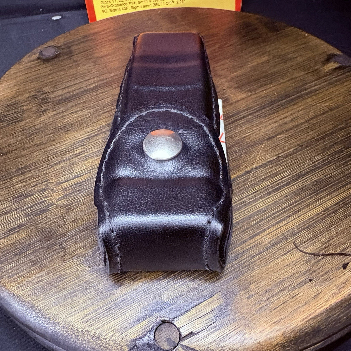 Safariland GLOCK Magazine Pouch Single Glock 9mm .40 .45 Leather Carrier 376-83