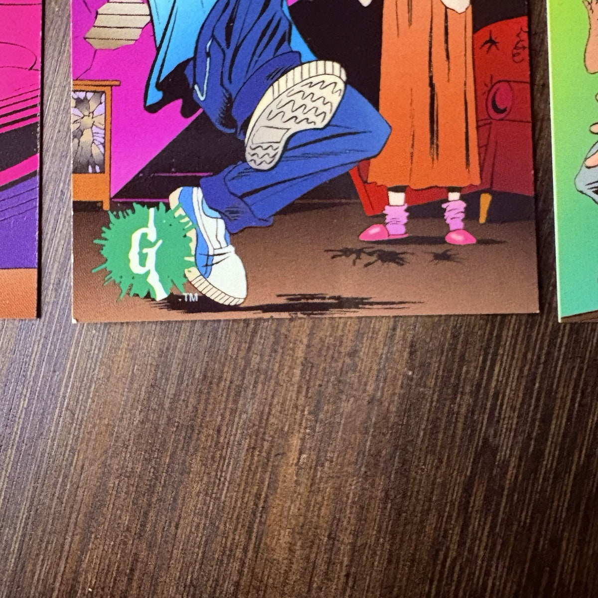 1996 Topps Goosebumps Lot Of (3) "Kids" Trading Cards All High Grade, See Photos