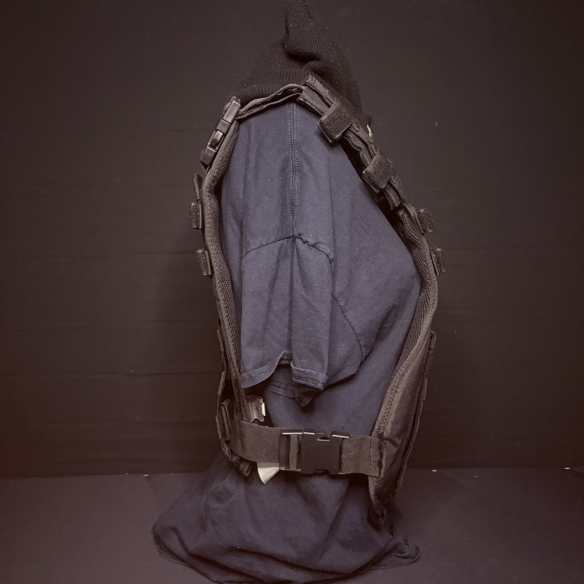Protech Plate Carrier Vest 10"X 12" Size: Adjustable Black MOLLE