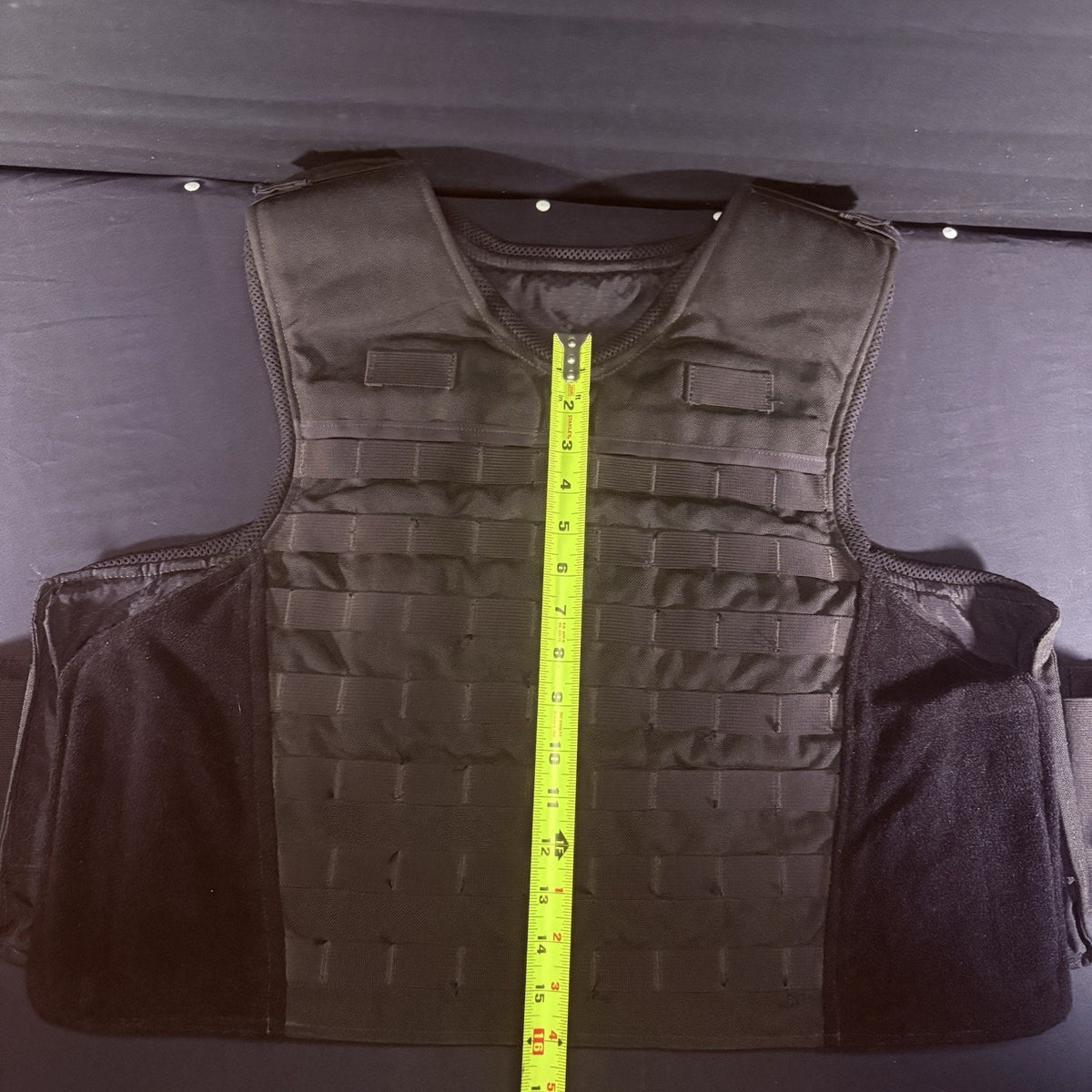 NEW ABA Tactical Plate Carrier Size XL Black Nylon MOLLE Vest