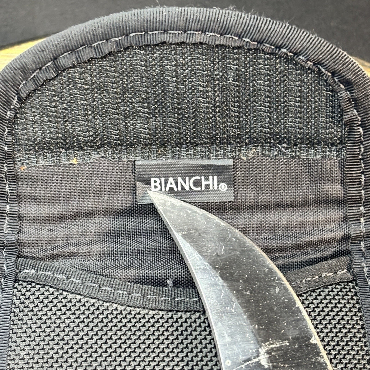 Bianchi Latex Glove Pouch Accumold Black Nylon Flat Fits Two Surgical Gloves