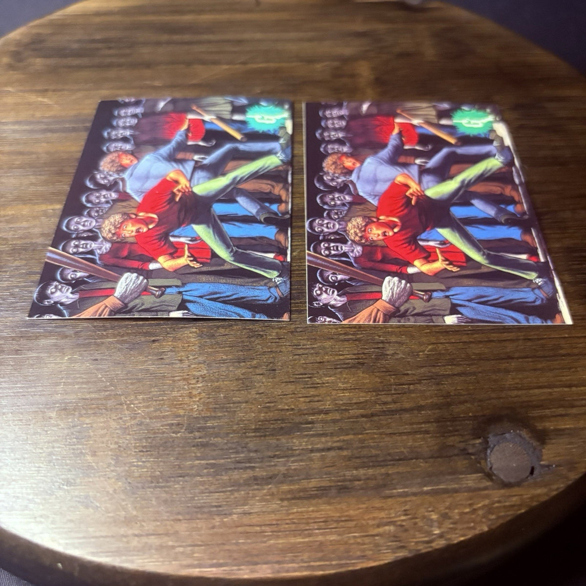 1996 Goosebumps Circle Of Doom #2 Lot Of (2) High Grade Trading Card, See Photos