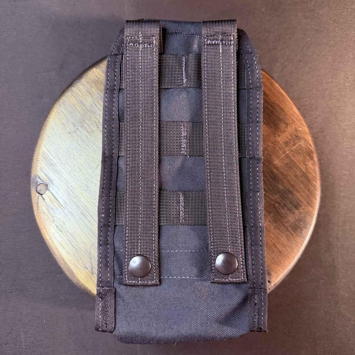 MOLLE Radio Pouch Tactical Blue Nylon Made In USA Two Way Radio Holder Carrier