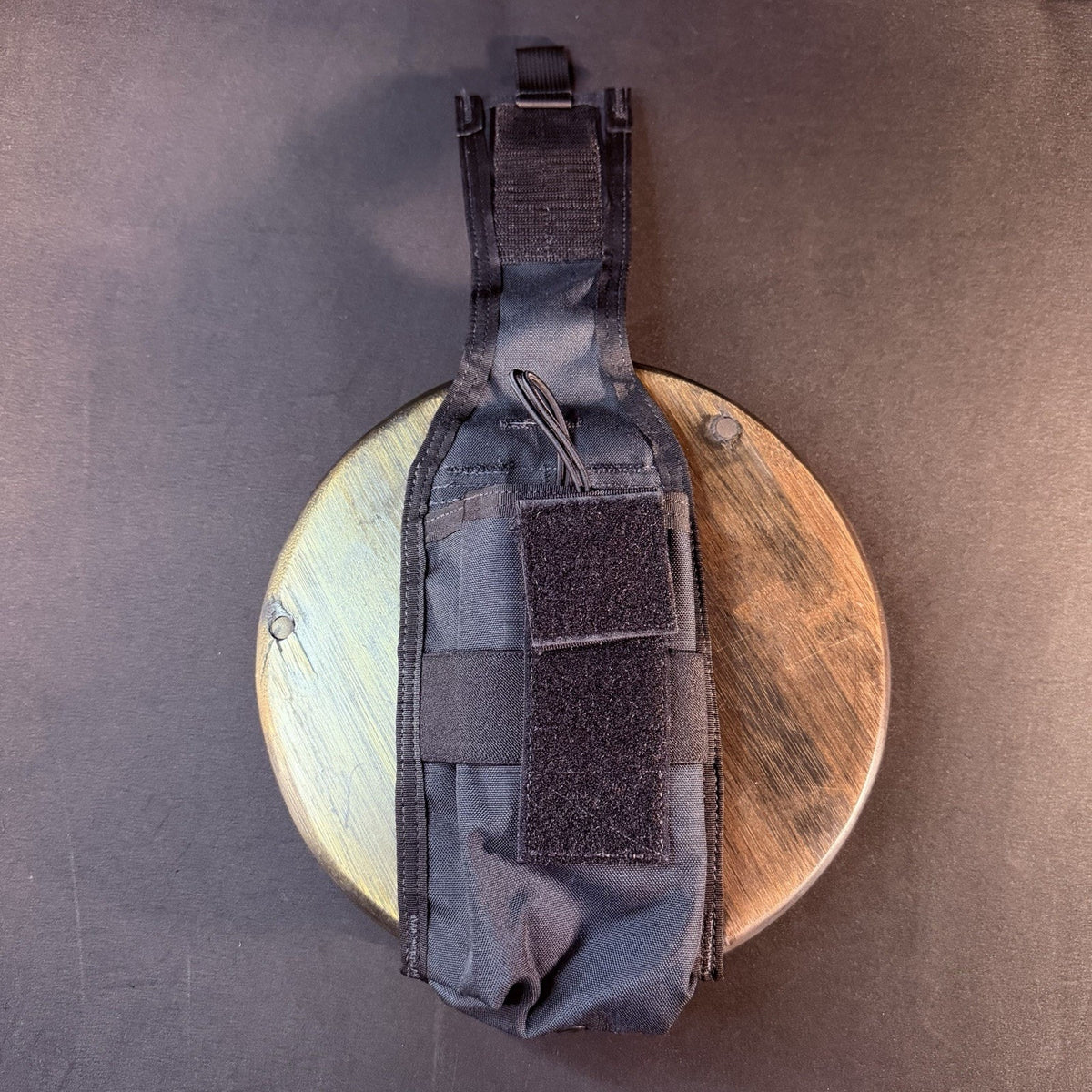 MOLLE Radio Pouch Tactical Blue Nylon Made In USA Two Way Radio Holder Carrier