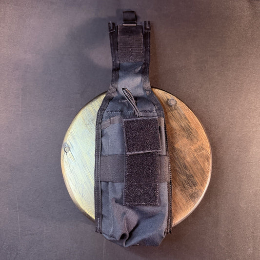 MOLLE Radio Pouch Tactical Blue Nylon Made In USA Two Way Radio Holder Carrier
