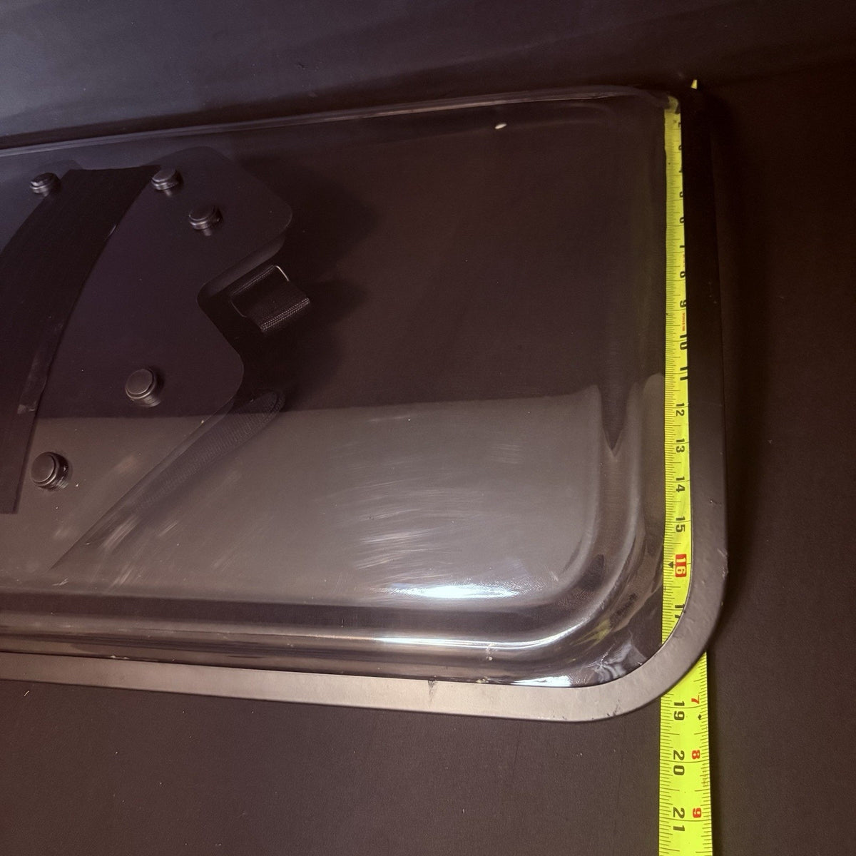 Custom Shield Size 36" Single Hand Design, Reinforced X, Metal Edges, Carry Case