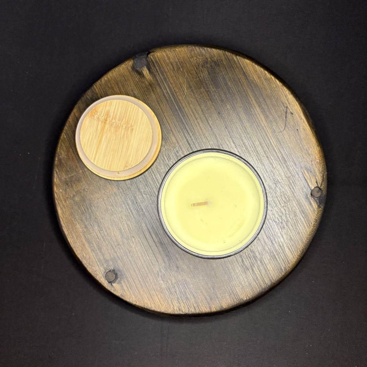 Southbend Cubs Candle Vanilla Scent w/Indiana Soy Bean Alliance