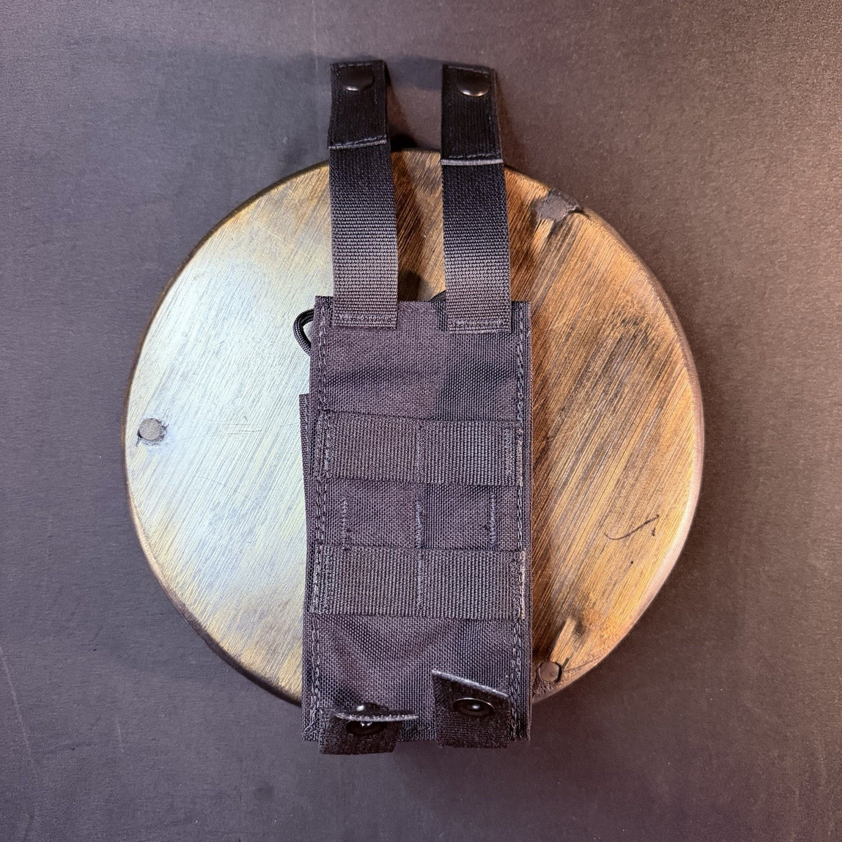 MOLLE Radio Pouch Tactical Black Nylon Made In USA Two Way Radio Holder Carrier