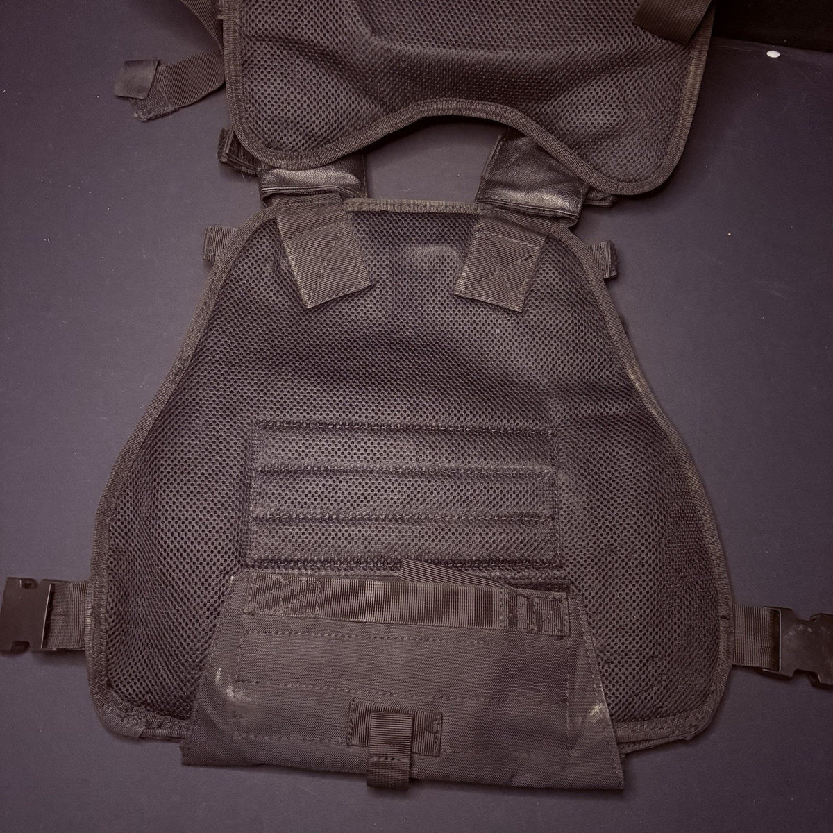 Protech Plate Carrier Vest 10"X 12" Size: Adjustable Black MOLLE