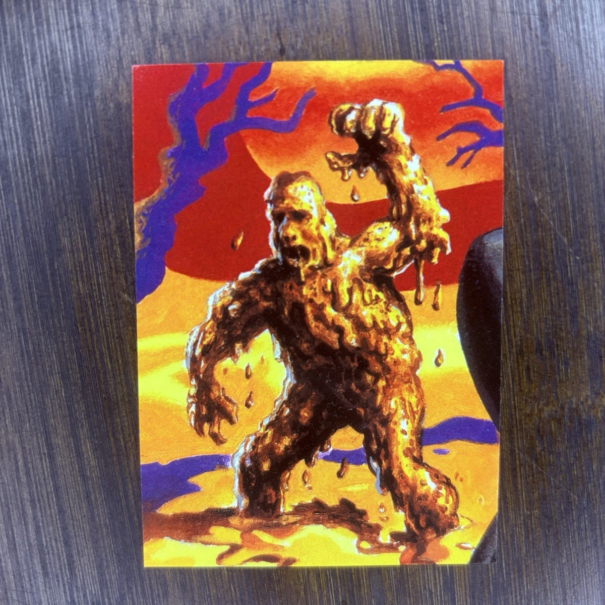 1996 Topps Goosebumps Mud Monster #43 High Grade Trading Card, See Photos