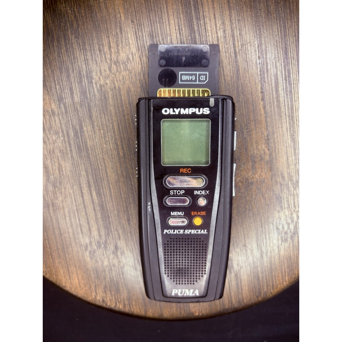 Olympus Puma Voice Recorder w/ Aker Leather Holster, Dictation