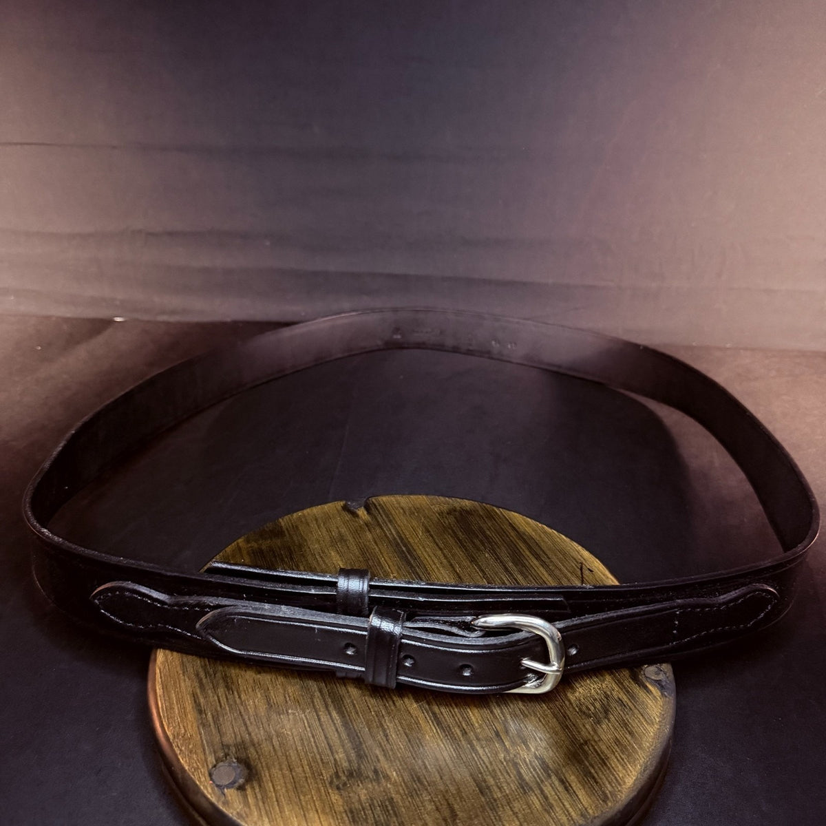 Gould & Goodrich Ranger Belt 58" Plain Black Leather 1.75" Police Duty