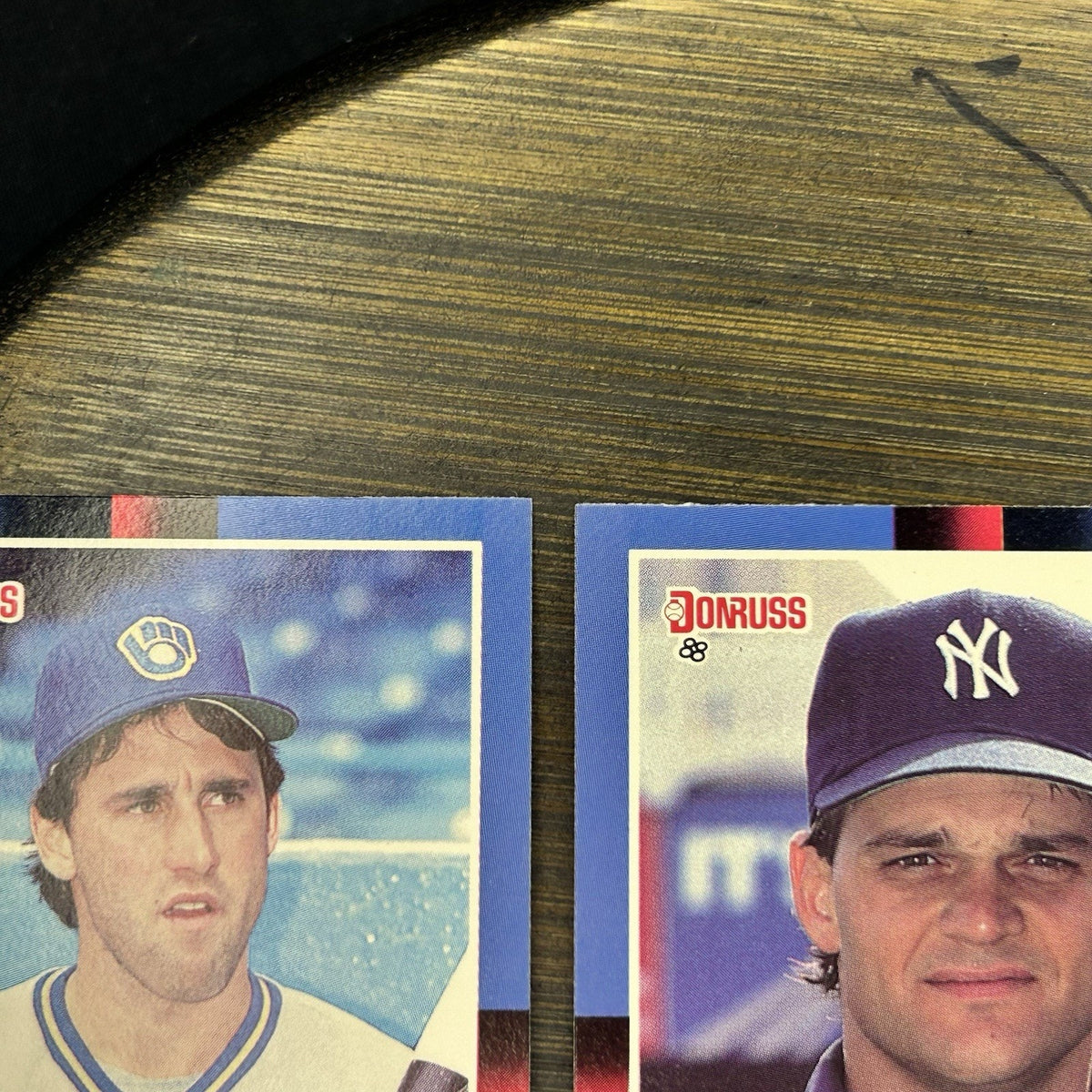 Donruss 1988 High Grade Cards #583, #586, #585, #584, #121 MLB Baseball (Lot 5)