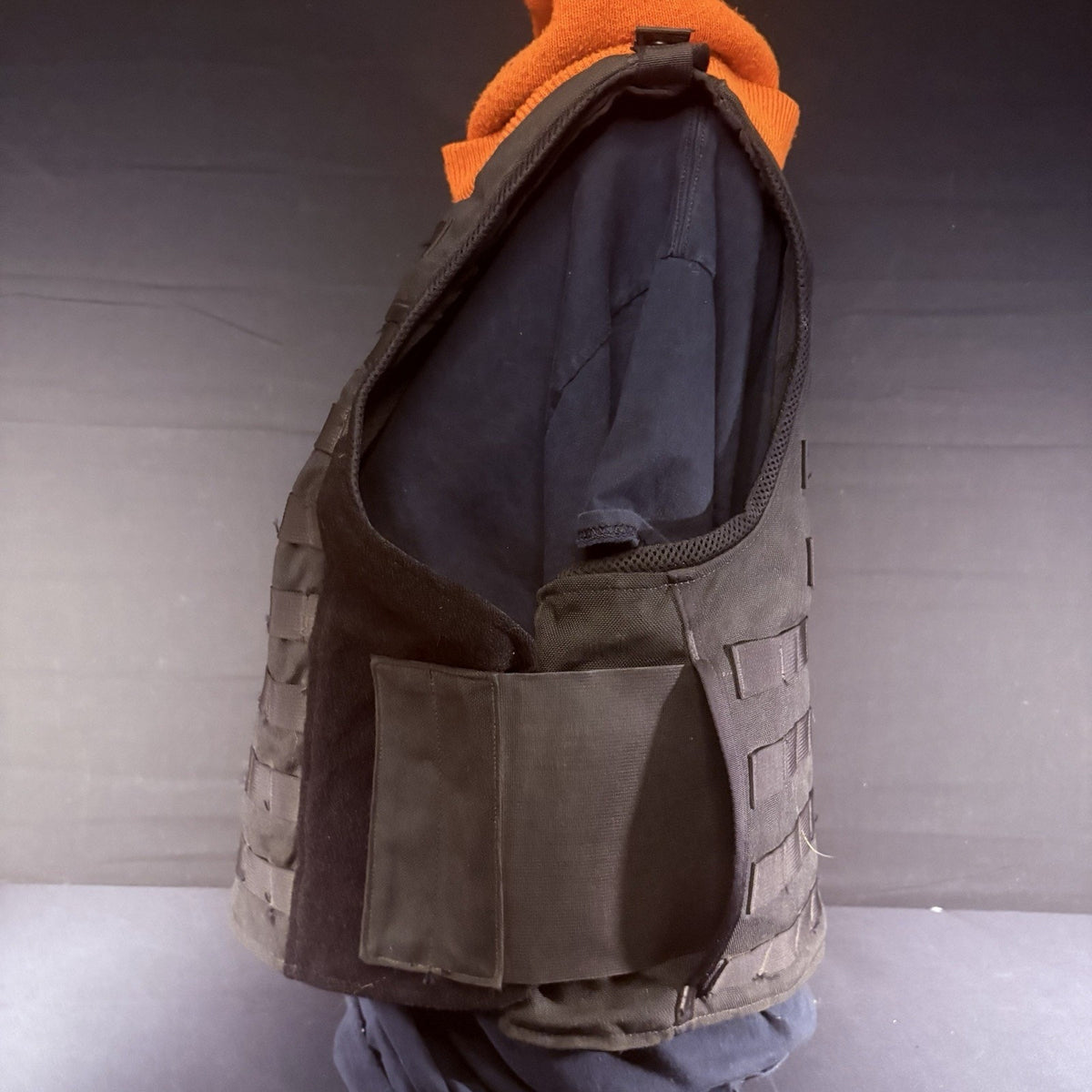 NEW ABA Tactical Plate Carrier Size XL Black Nylon MOLLE Vest