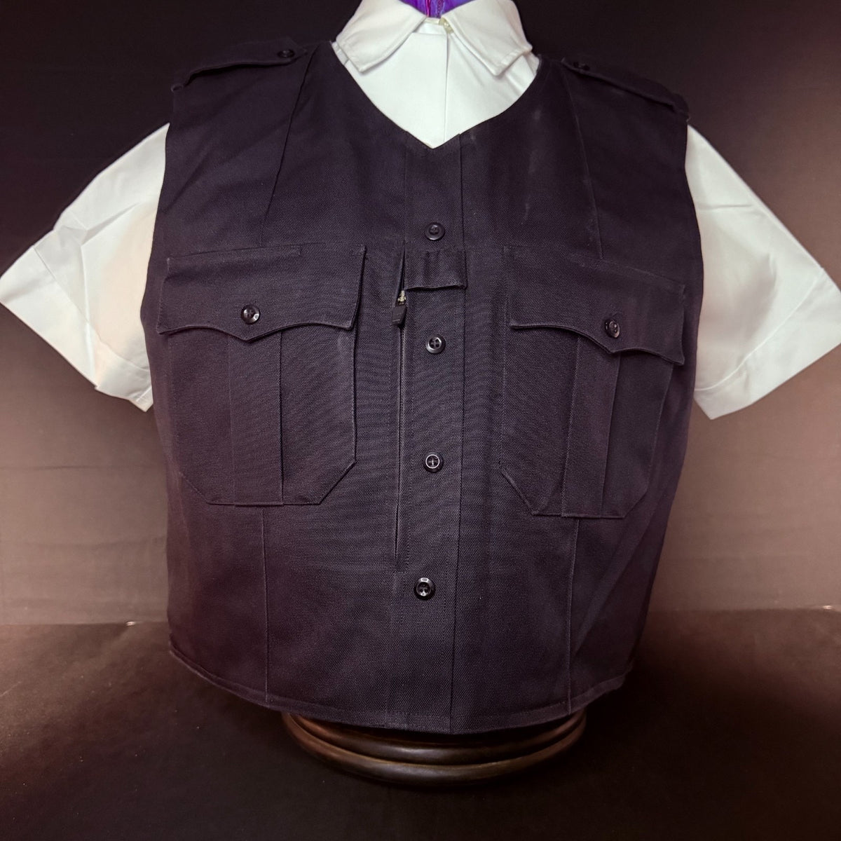 Elbeco BodyShield Tactical Armor Carrier Vest Size Large Regular Midnight Navy