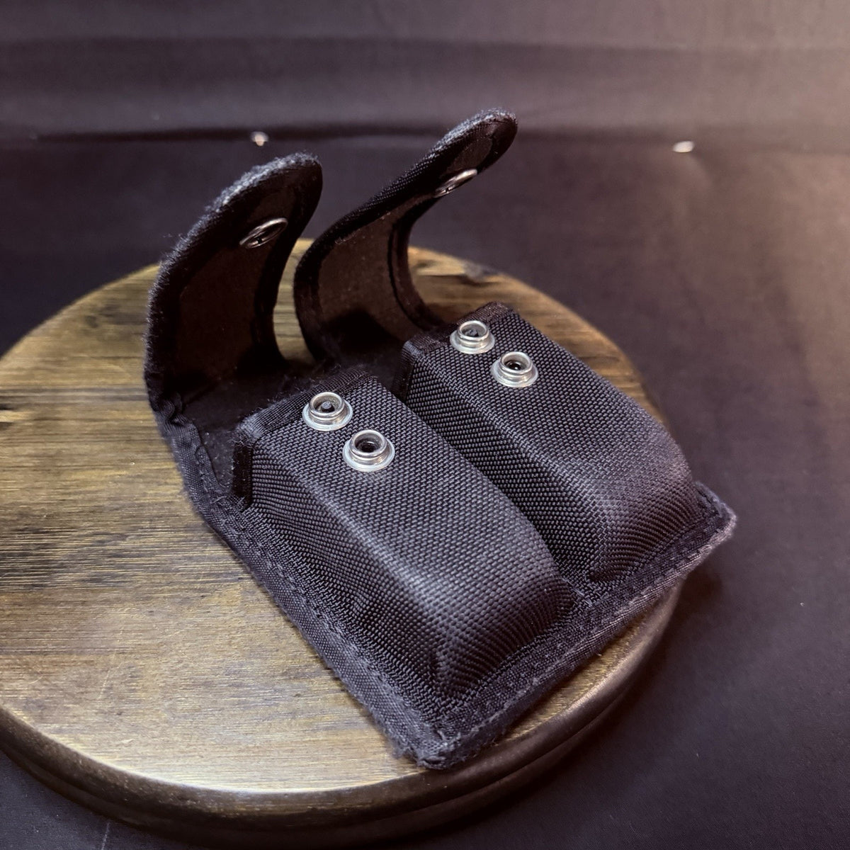Gould & Goodrich Double Magazine Pouch Size 10mm .45 ACP Double Stack Nylon