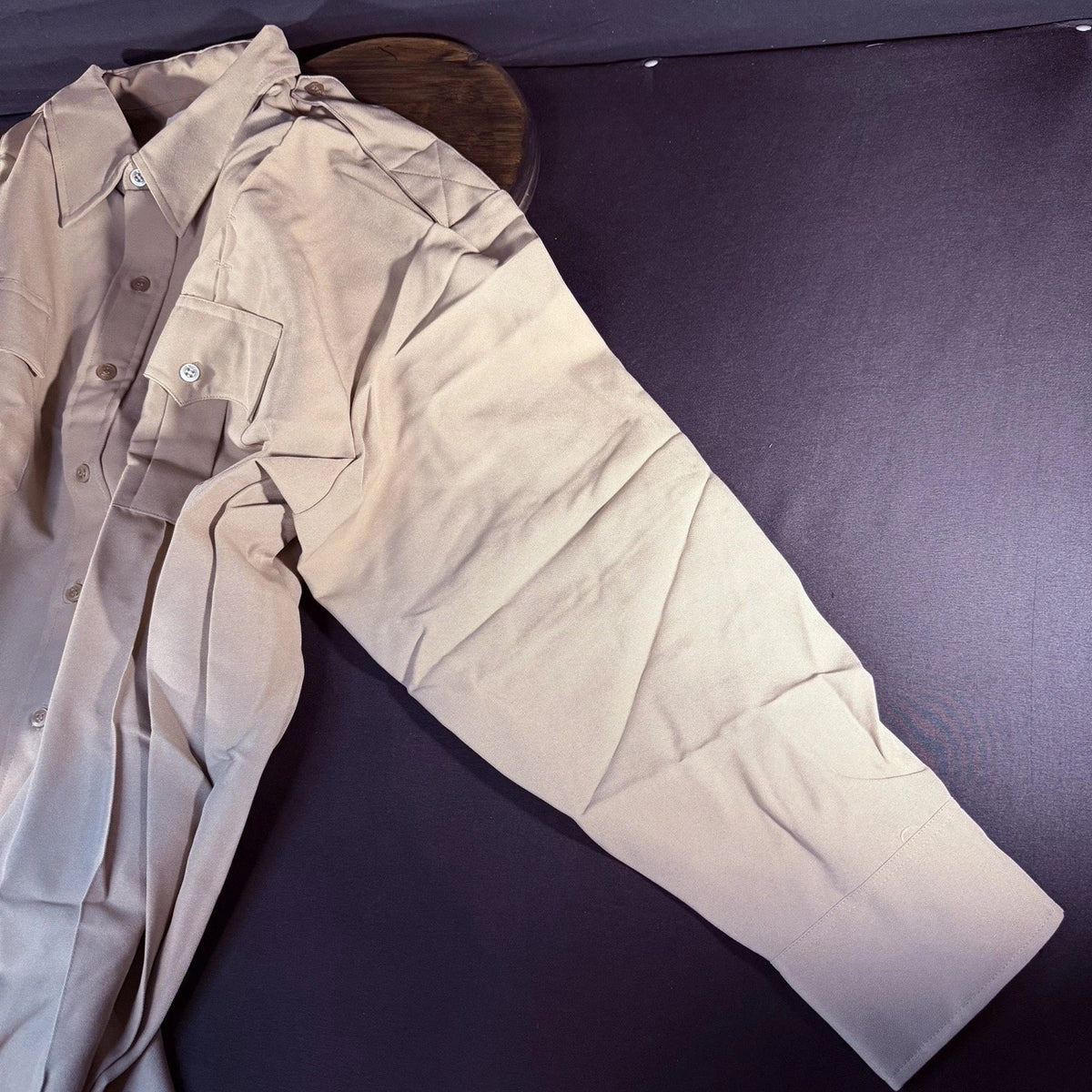 Liberty Long Sleeve Shirt Size 3X Silver Tan Class A Uniform SH340