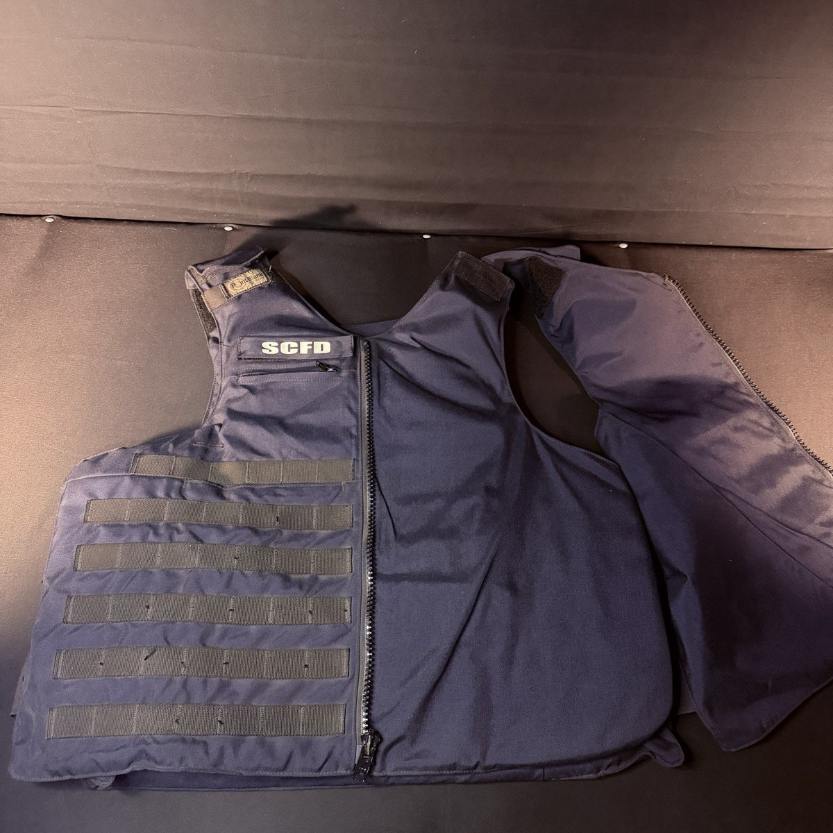 PB Tactical 3A Carrier Vest Size XXL 54Long Blue Ballistic IIIA w/Vented Padding