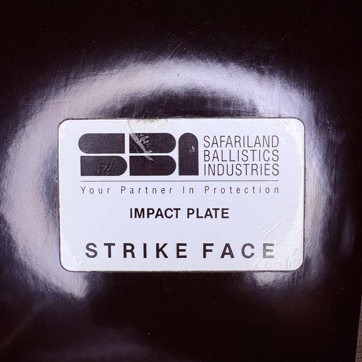 Safariland Impact Truama Plate 5"x 8" Hard Curved Safariland Ballistic Plate