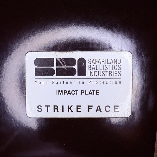 Safariland Impact Truama Plate 5"x 8" Hard Curved Safariland Ballistic Plate