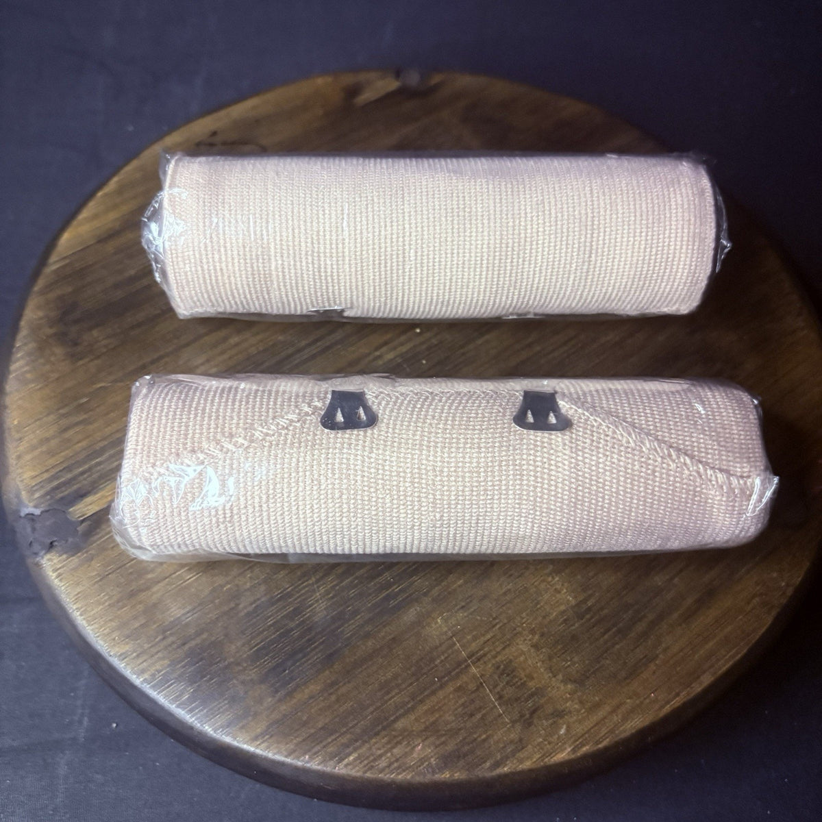 First Aid 6" Elastic Bandage with Clips Individually Sealed Rolls (2 Pack)
